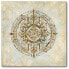 Фото #1 товара Golden medallion Gallery-Wrapped Canvas Wall Art - 20" x 20"