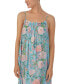 ფოტო #5 პროდუქტის Women's Floral Tie-Back Mini Chemise