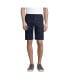 Фото #1 товара Men's School Uniform 11" Plain Front Wrinkle Resistant Chino Shorts