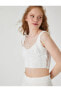 Топ Koton Dantelli Crop