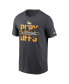 Men's Anthracite Minnesota Vikings 2022 NFL Playoffs Iconic T-shirt