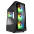 Фото #2 товара Sharkoon TK4 RGB - Midi Tower - PC - Black - ATX - micro ATX - Mini-ITX - Multi - Case fans