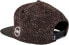 Blackskies Snapback cap, black, brown, grey wool screen, unisex premium baseball cap.