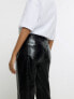 Фото #8 товара River Island straight leg trouser in black