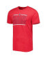 Фото #3 товара Пижама Concepts Sport мужская Нави, Красная "Cleveland Guardians" MeterT-рубашка и шорты