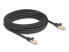 Delock 80322 - Patchkabel Cat.6a S/FTP Geflechtmantel 10 m schwarz - Network - CAT 6a