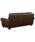 Фото #2 товара Arther 85" Leather Traditional Sofa