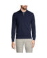 ფოტო #1 პროდუქტის Big & Tall Fine Gauge Cashmere Quarter Zip Sweater