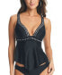 Фото #1 товара Women's Tell Me About It Stud Tankini Top, Created for Macy's