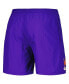 ფოტო #4 პროდუქტის Men's Purple Phoenix Suns Hardwood Classics 1992-2000 Throwback Logo Heritage Shorts