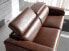 3-Sitzer-Sofa, gepolstert mit Rindsleder