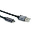 ROLINE 11.02.9028, 1.8 m, USB A, USB C, USB 2.0, 480 Mbit/s, Black