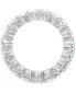 Фото #4 товара Diamond (6 ct. t.w.) Oval Eternity Band in 14K White Gold