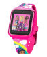 ფოტო #2 პროდუქტის Children's Barbie Pink Silicone Smart Watch 38mm