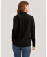 ფოტო #2 პროდუქტის Women's Wrinkle Free Basic Silk Shirt for Women