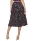Фото #2 товара Платье миди с расклешенной юбкой в цветочном принте Tommy Hilfiger для женщин