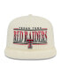 Men's White Texas Tech Red Raiders Throwback Golfer Corduroy Snapback Hat