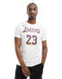 Фото #1 товара Nike Basketball – NBA LA Lakers Dri-FIT LeBron James – Trägertop aus Jersey in Lila mit Logo