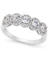 ფოტო #1 პროდუქტის Five-Stone Diamond Band (1 ct. t.w.) in 14k White Gold