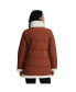 Women's Stretch Poly Mixed Media Puffer Jacket
