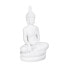 Decorative Figure White Buddha 19,2 x 12 x 32,5 cm