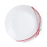 Фото #2 товара Плоская тарелка Arcopal Domitille Rojo Двухцветная Стекло 25 см (12 штук)