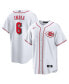 Фото #1 товара Men's Jonathan India White Cincinnati Reds Replica Player Jersey