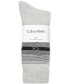 Фото #2 товара Носки мужские Calvin Klein Crew Length, упаковка из 4 пар, различные узоры