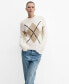 ფოტო #1 პროდუქტის Women's Round Neck Knit Sweater