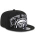 Фото #2 товара Men's Black New York Knicks Tip-Off 9FIFTY Snapback Hat