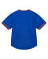 Фото #3 товара Men's Orange New York Knicks Jumbotron 3.0 Mesh V-Neck T-shirt