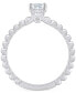 ფოტო #3 პროდუქტის Diamond Engagement Ring (1/2 ct. t.w.) in 14k White, Yellow or Rose Gold