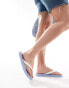 Фото #3 товара Tommy Jeans logo flip flops in blue