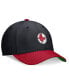 Фото #2 товара Men's Navy, Red Boston Red Sox Cooperstown Collection Rewind Swooshflex Performance Hat