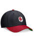 Men's Navy, Red Boston Red Sox Cooperstown Collection Rewind Swooshflex Performance Hat