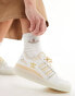 Фото #3 товара adidas Originals Forum Low CL trainers in off white and beige