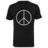 MISTER TEE Peace short sleeve T-shirt