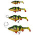 Фото #7 товара SAVAGE GEAR 4D Perch Shad Slow Sinking Soft Lure 25g 125 mm