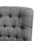 Mathis 29.5" Fabric Wide Swivel Glider Chair