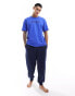 Calvin Klein intense power lounge t-shirt in cobalt blue - MBLUE BLAU, XS - W24-27 - фото #4