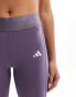 Фото #6 товара adidas Training Hyperglam leggings in violet