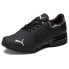 Фото #2 товара Беговые кроссовки PUMA Viz Runner Repeat Perforated Wide черные для мужчин