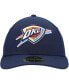 ფოტო #2 პროდუქტის Men's Navy Oklahoma City Thunder Team Low Profile 59FIFTY Fitted Hat