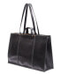 ფოტო #6 პროდუქტის Women's Genuine Leather Sandstorm Tote Bag