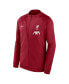 Men's Red Liverpool Academy Pro Anthem Raglan Performance Full-Zip Jacket