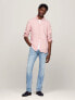 Фото #2 товара Slim Fit Linen Gingham Shirt