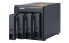 Фото #8 товара QNAP TL-D400S - HDD/SSD enclosure - 2.5/3.5" - Serial ATA II - Serial ATA III - 6 Gbit/s - Hot-swap - Black - Grey