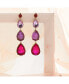 ფოტო #2 პროდუქტის Women's Teardrop Drop Earrings