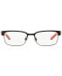 ფოტო #3 პროდუქტის Polo Prep PP8036 Unisex Rectangle Eyeglasses