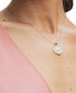 ფოტო #4 პროდუქტის Silver-Tone or Gold-Tone Pink Cubic Zirconia Butterfly Bindi Pendant Necklace